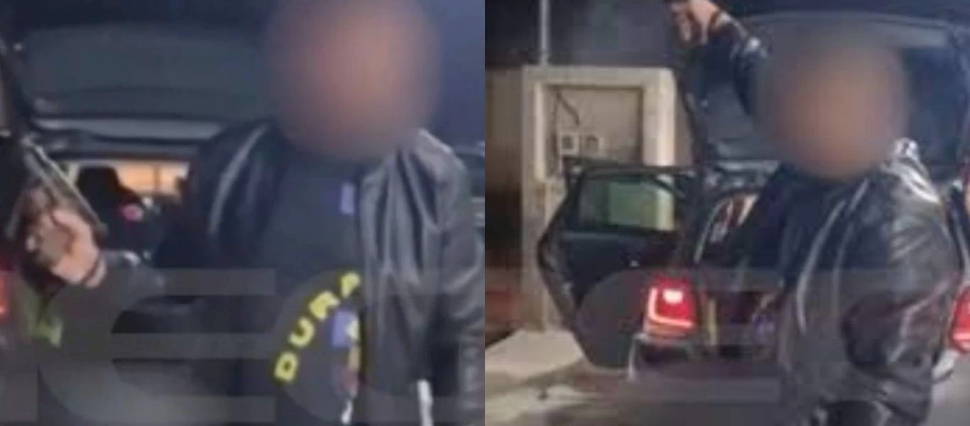 Βίντεο ντοκουμέντο: Άνδρας πυροβολεί στον αέρα μέσα σε αυλή σπιτιού στο Ζεφύρι
